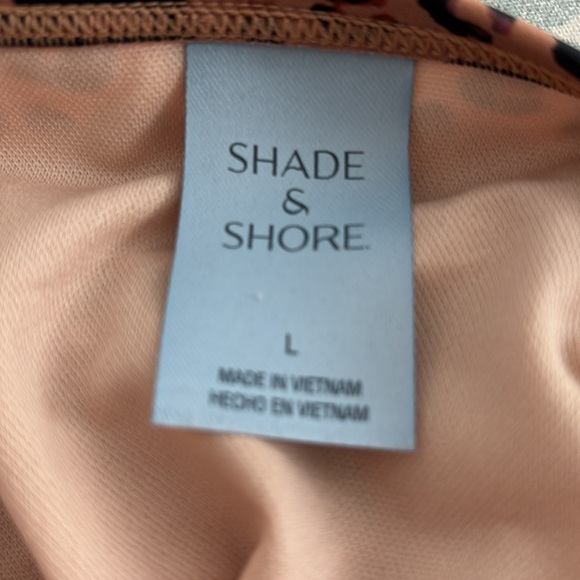 NWT Shade & Shore High Waisted High Leg Cheeky Bilini Bottoms - Picture 8 of 8